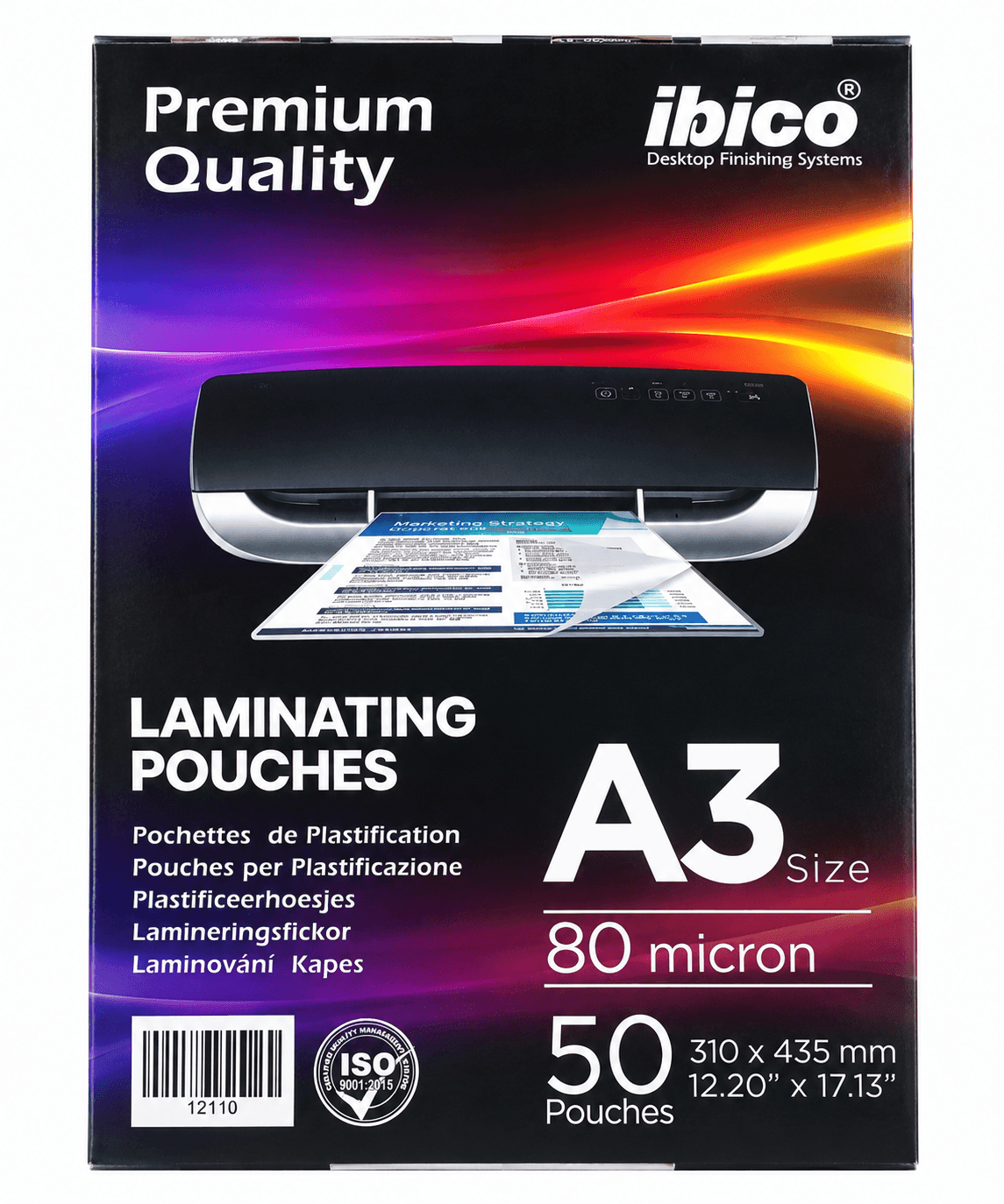 Ibico A3 Tracing paper 80 micron 50 pcs pkt