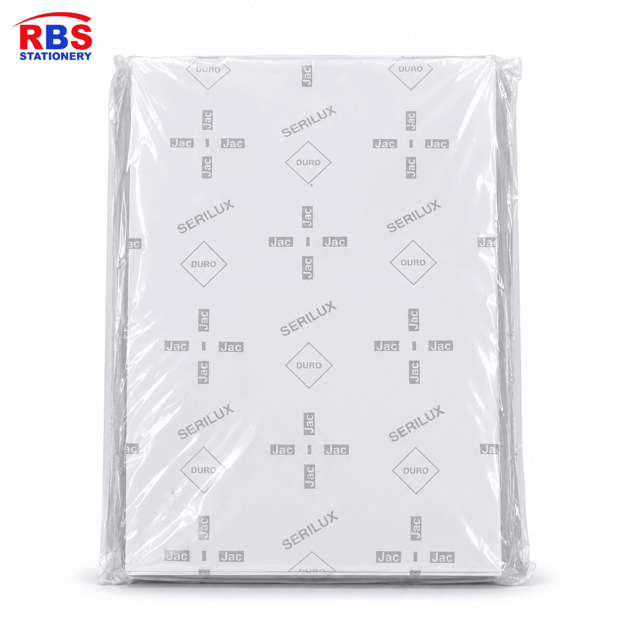 A4 white Mate sticker Jac serilux 100 pcs pkt