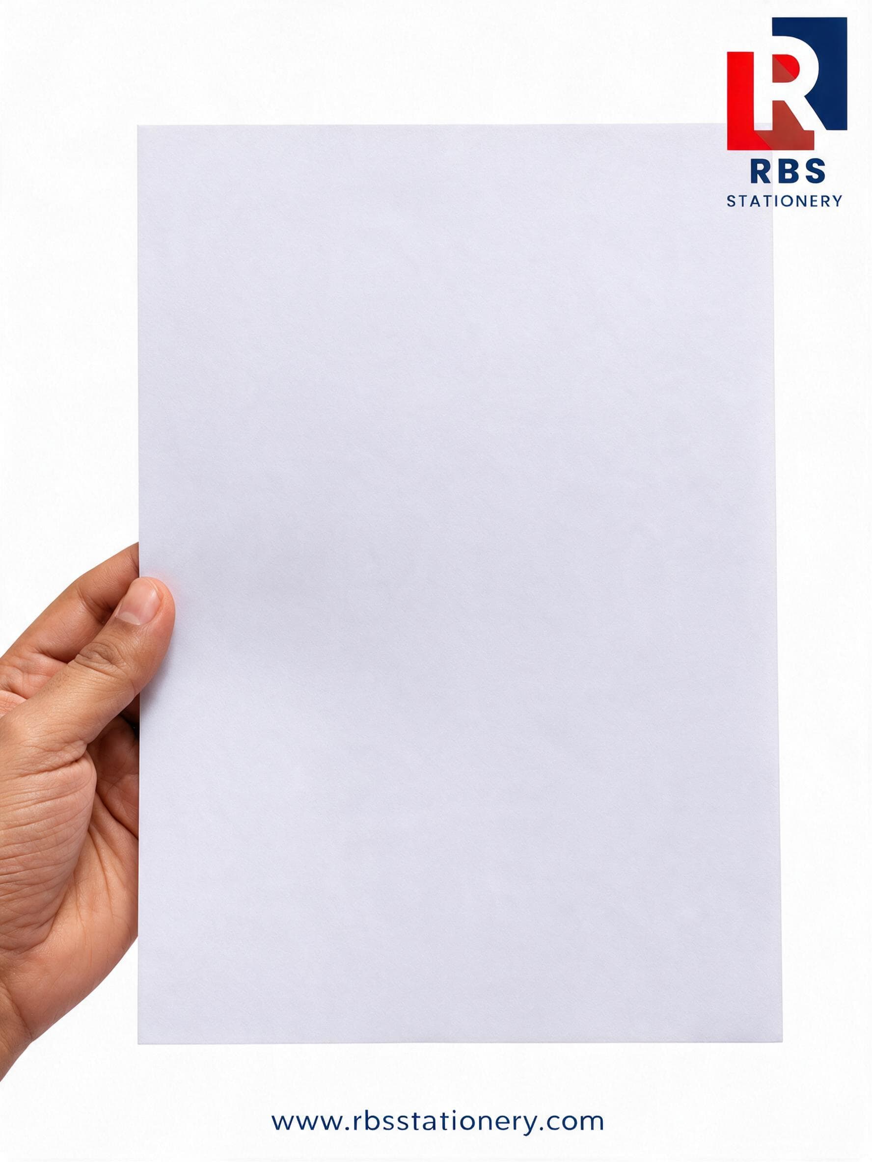 Jac Serilux Duro A4 White Matte Sticker Paper - 100 Sheets Pack